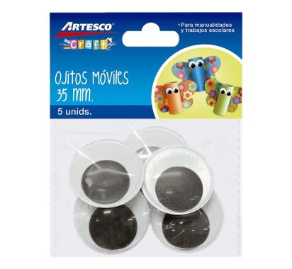 OJITOS MOVILES 35 MM X 5 UND