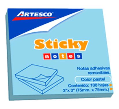 N.AUTOAD 3X3 AZUL PASTEL 654 100HJ