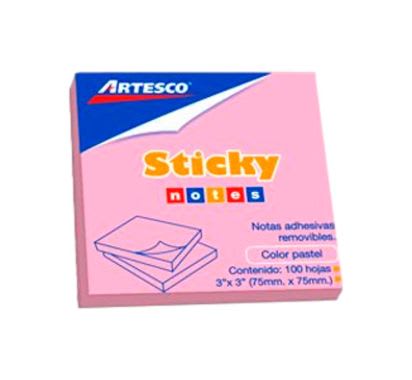 N.AUTOAD 3X3 ROSADO PASTEL 654 100HJ