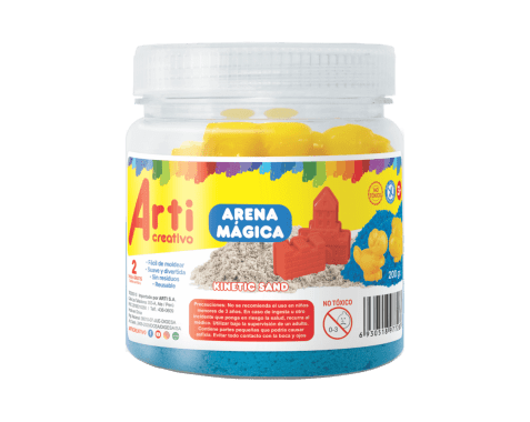 ARENA MAGICA 200GR+2 MOLDES TAC0-035-10