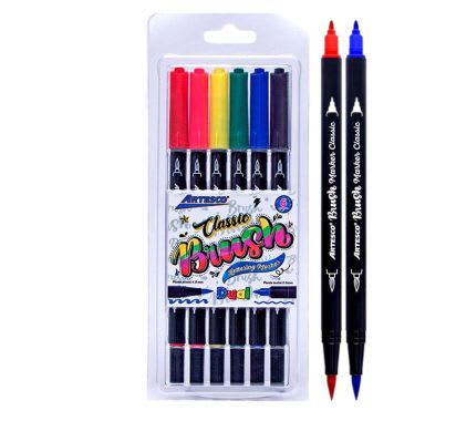 PLUMON DOBLE PUNTA BRUSH CLASSIC X6