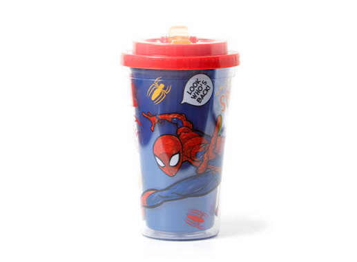 VASO DOBLE PARED 500ML SPIDERMAN (24 UND) (1485847)