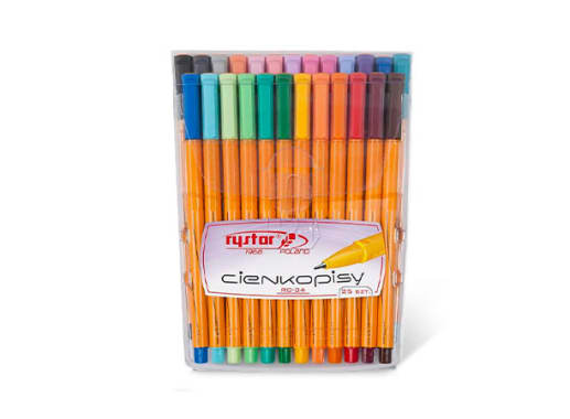 SET FINELINER RYSTOR 25 COLORES