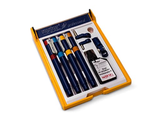 SET DE ESTILOGRAFOS RYSTOR 02-04-06-08