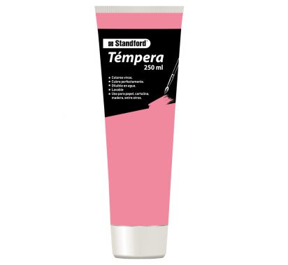 TEMPERA STDF EN TUBO X 250CC ROSADO