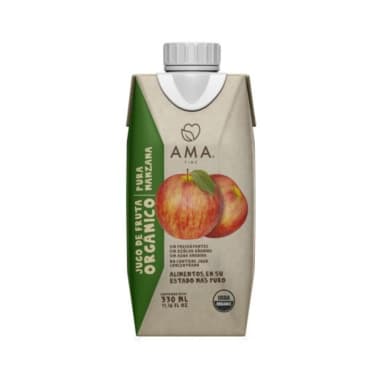 Jugo manzana organico 330 cc Marca Ama