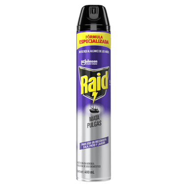 Insecticidas Raid Especializados Pulga 400Ml