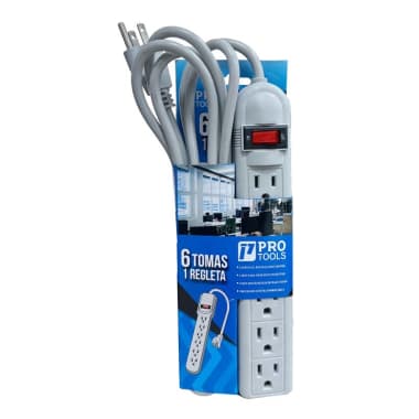 PT CORTA PICO/REGLETA 6TOMAS 3MT