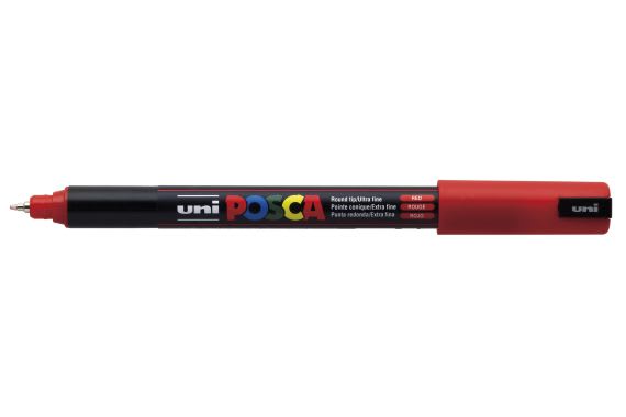 PLUMON POSCA PC-1MR ROJO