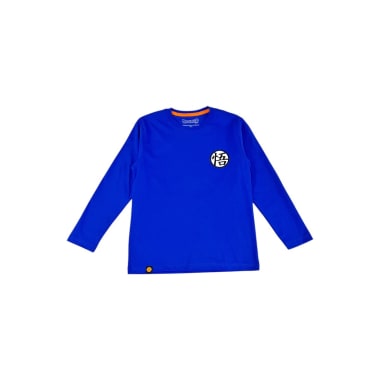 POLO BAS ML AZUL DRAGON BALL