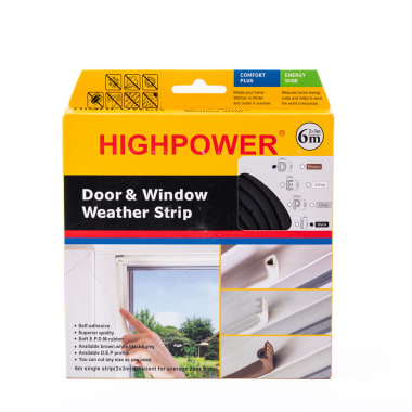 Cinta Protectora para Puertas y Ventanas Negro