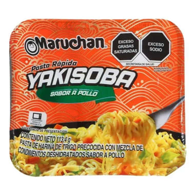Sopa instantánea Maruchan de pollo Yakisoba