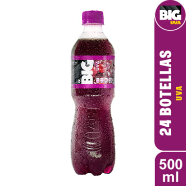  BIG UVA PET NO RETORNABLE 500 ML 24       