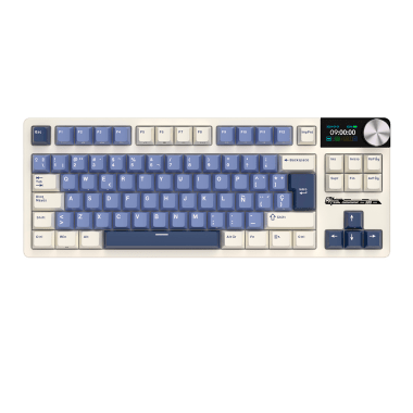 Teclado Royal Kludge RK-S85 TKL Inalambrico HORIZON BLUE - CLOUD SWITCH