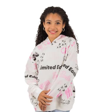 POLERA MODA BARBIE NIÑA MARFIL