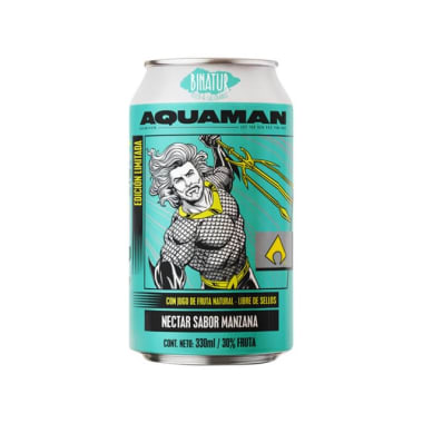 BINATUR NÉCTAR 30% AQUAMAN Manzana 330 ml