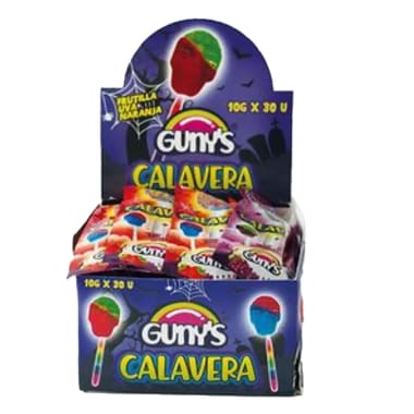 GUNYS LOLLIPOP CALAVERA 10 GR
