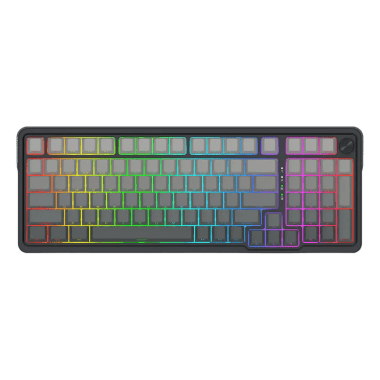 Teclado Redragon EISA PRO K686SP-RGB-PRO Lateral impreso, cableado y 2.4G&BT