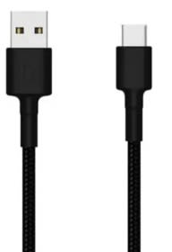 CABLE XIAOMI MI TC REFORZADO BOLSA NEGRO 1M USB TC