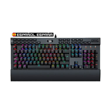 TECLADO REDRAGON YAMA BLACK SPANISH K550 SWITCH PURPLE