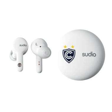 AUDIFONO TWS SUDIO A2 CIENCIANO 30H BLANCO CON CANCELACION DE RUIDO