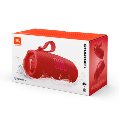 PARLANTE JBL CHARGE 6 ROJO
