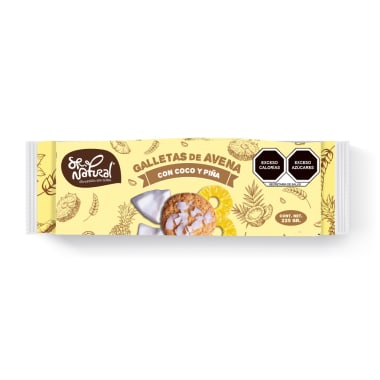 Galletas Sr Natural Coco-Piña 225 Gr