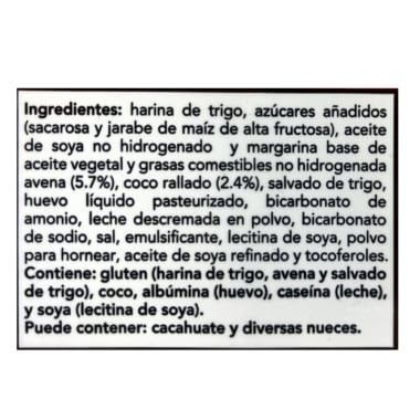 Galletas Sr. Natural Avena Con Granola 195 g