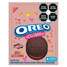 GALLETAS OREO CAJETA 252 GR