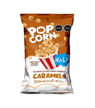 Pop corn listo HOLY sabor Caramelo 140 Gr.