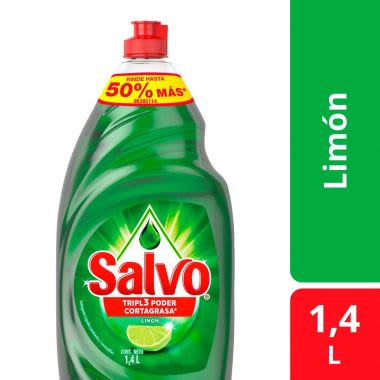 Lavatrastes Salvo Limón 1.4 L