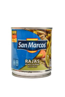 Chiles San Marcos Jalapenos En Rajas 215 Gr
