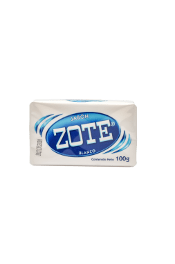 Jabon Zote Blanco 100 Gr