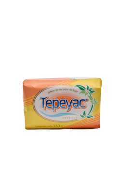 Jabon De Tocador Tepeyac Amarillo 150 Gr