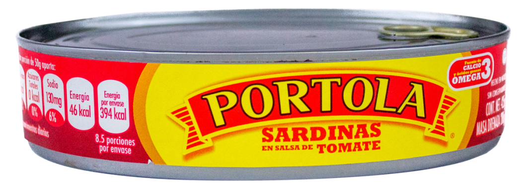 Sardina Portola Salsa De Tomate 425 Gr
