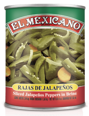 Chiles El Mexicano Jalapenos En Rajas 220 Gr