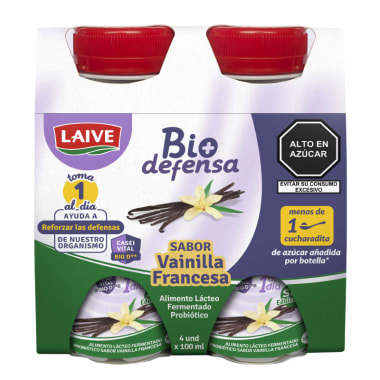 Alimento lácteo fermentado Bio Defensa Laive sabor vainilla 