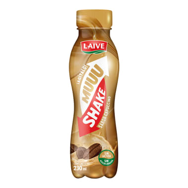 Leche uht Laive muuushake sabor capuccino botella 230ml 