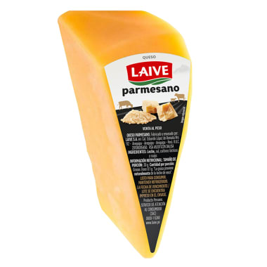 Queso parmesano Laive porción