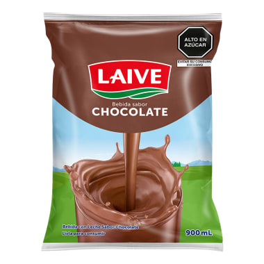 Bebida de leche Laive sabor chocolate bolsa 900ml