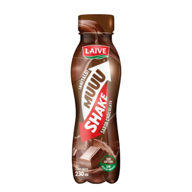 Leche uht Laive muuushake sabor chocolate botella 230ml 
