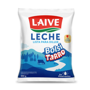 Leche Laive bolsitarro bolsa 390g