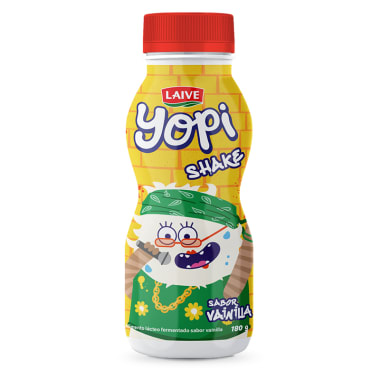 Alimento lacteo fermentado Yopi shake vainilla francesa botella180g