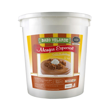 Manjar especial Bazo Velarde balde 20kg