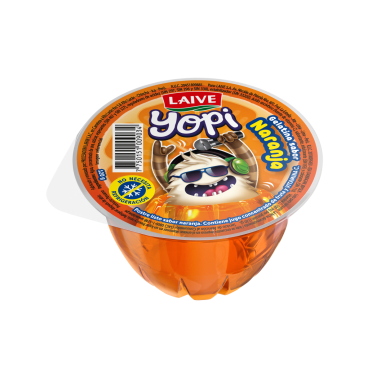 Gelatina sabor naranja Laive Yopi 120g