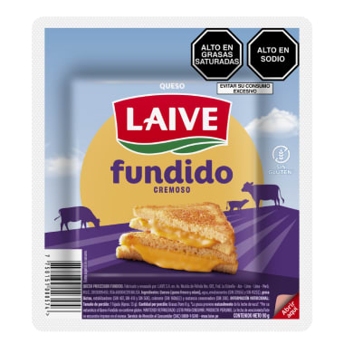 Q. fundido Laive tajadas finas paquete 90g
