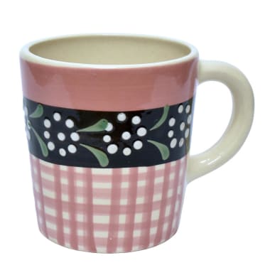 TAZA CUBETA CUADROS