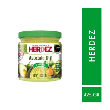 Salsa Avocado Palta Dip Mild Herdez (425g)