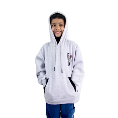 POLERA MODA SONIC GRIS NIÑO