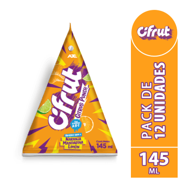 CIFRUT NARANJA, MANDARINA Y LIMON 145 ML